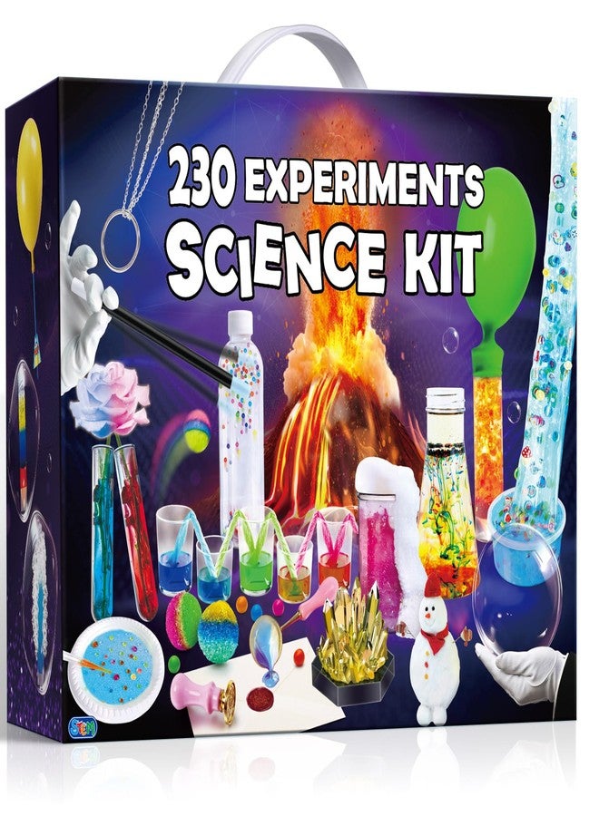 PATIFEED 230 Experiments Science Kits for Kids - S.T.E.M Toys with Magic Chemistry Set Crystal Growing Physics Slime Educational Gifts Idea for Boys Girls - Image 1